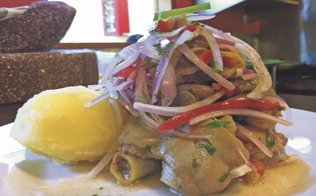 Sarza de patitas de cerdo
